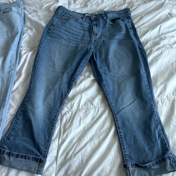 Gap boyfriend capris Levi stretch 16 - Picture 3 of 7